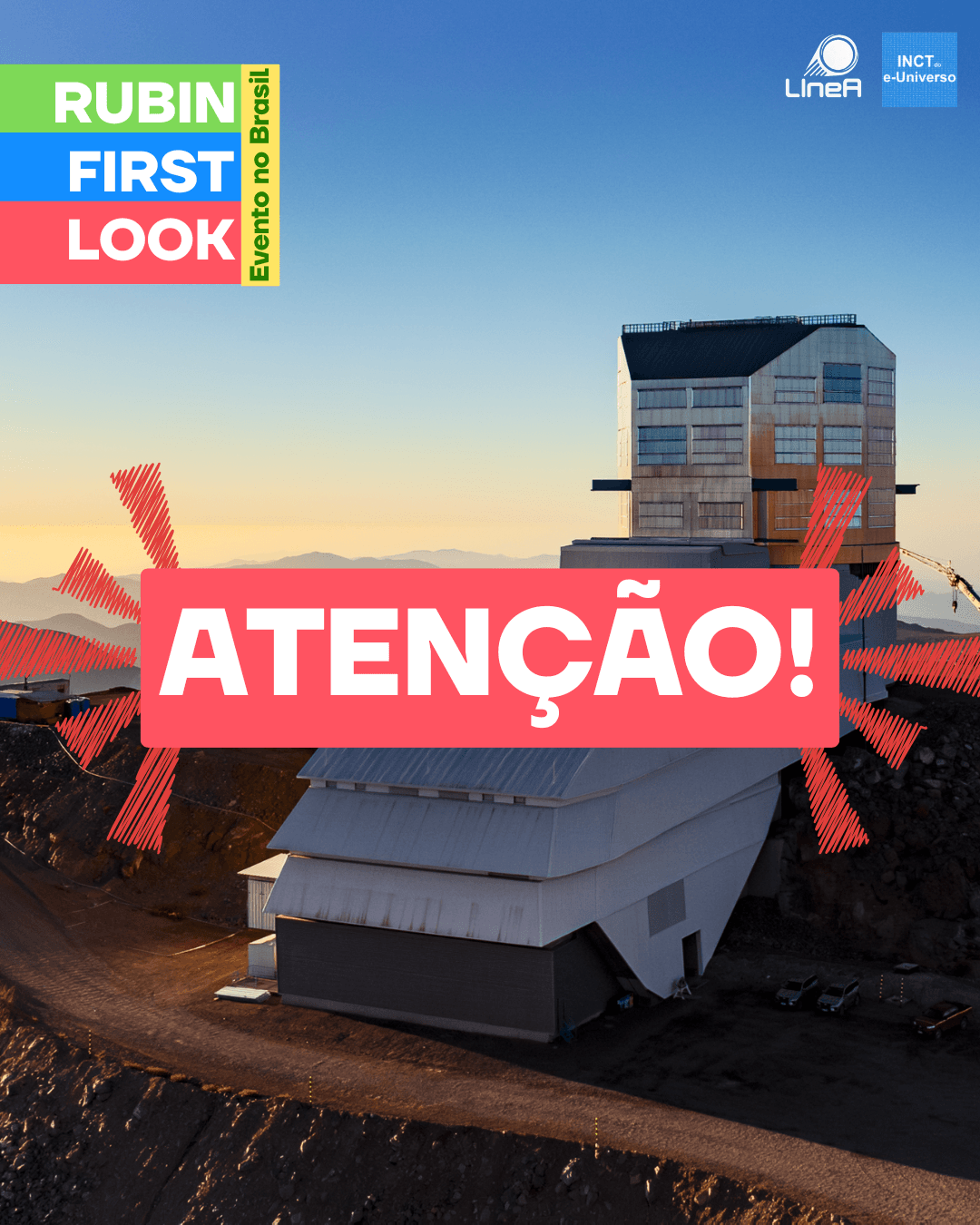 NOVA DATA: Evento Rubin First Look Brasil
