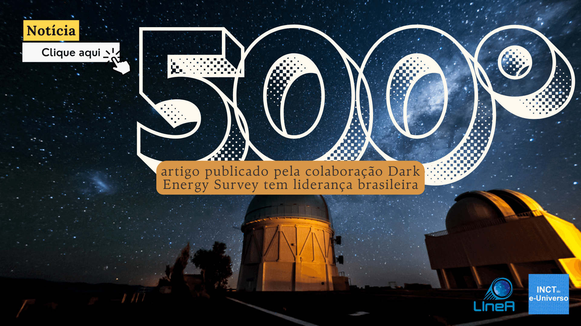 500º artigo publicado pela colaboração DES tem liderança brasileira