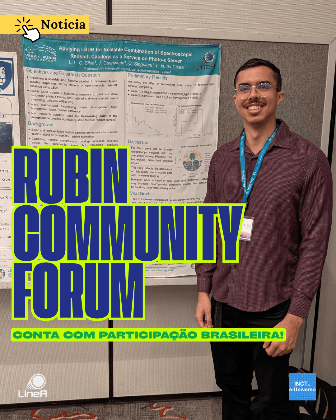 Rubin Community Workshop 2025 conta com participação brasileira