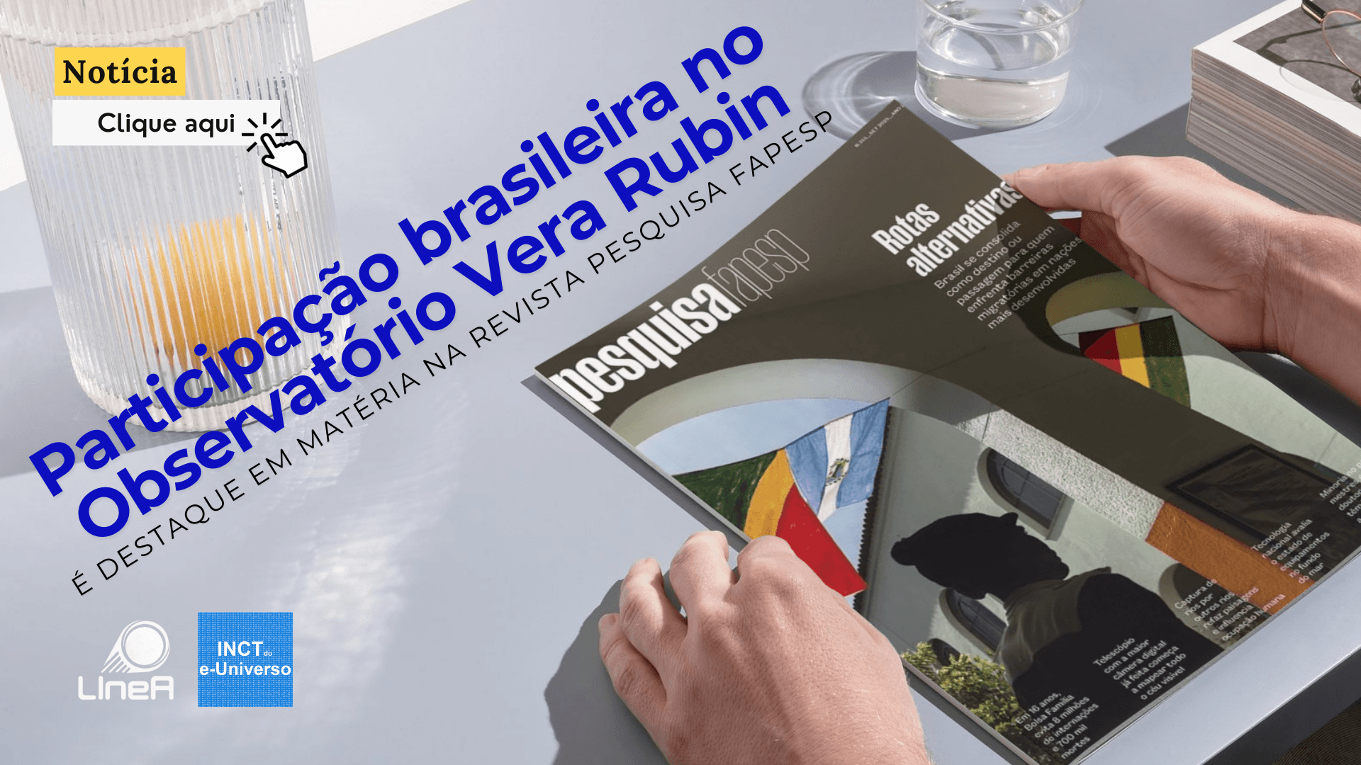 Participação brasileira no Observatório Vera Rubin é destaque em matéria na revista Pesquisa FAPESP