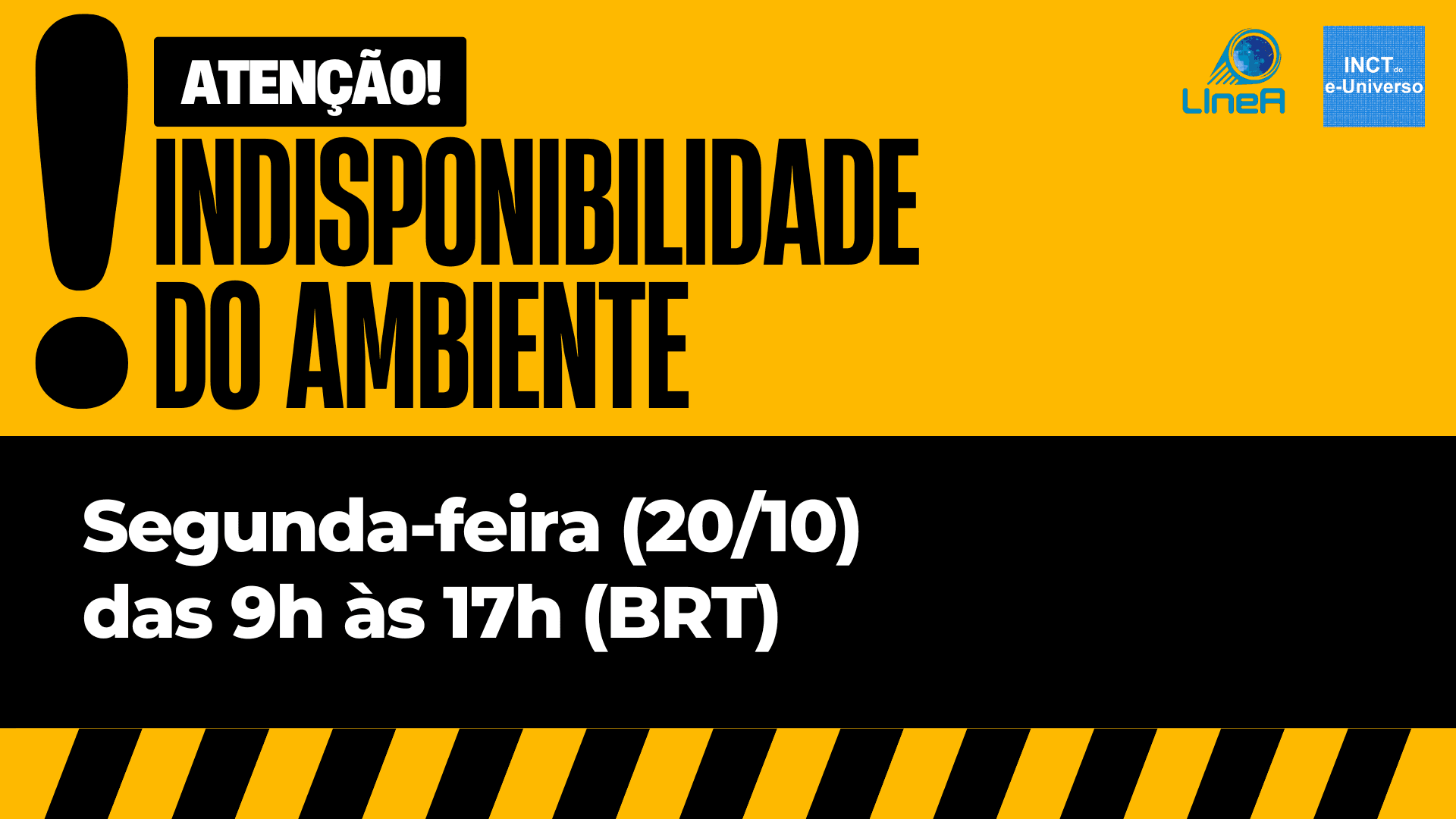 Indisponibilidade do ambiente