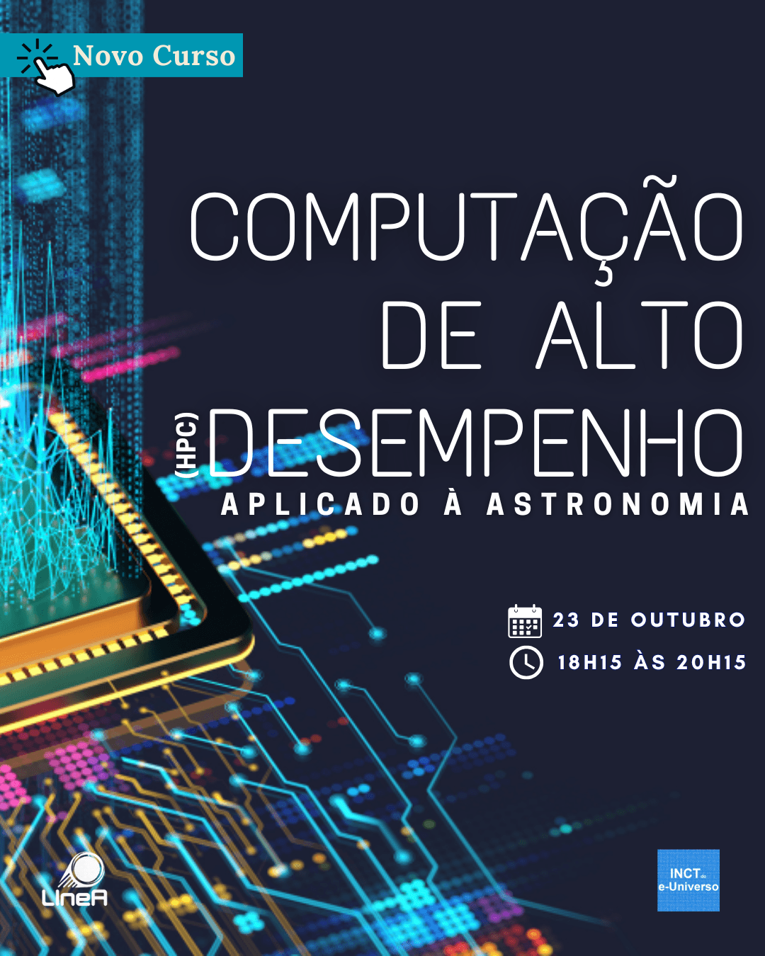 Novo curso: Computação de Alto Desempenho (HPC) aplicada à Astronomia