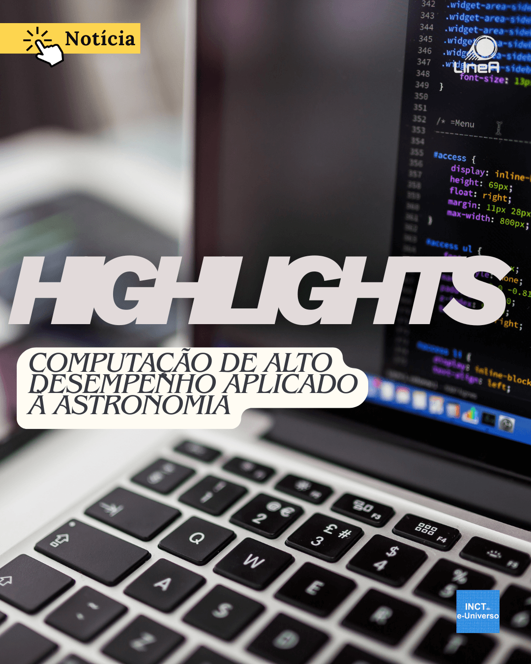 Highlights: Computação de Alto Desempenho (HPC) aplicado à astronomia