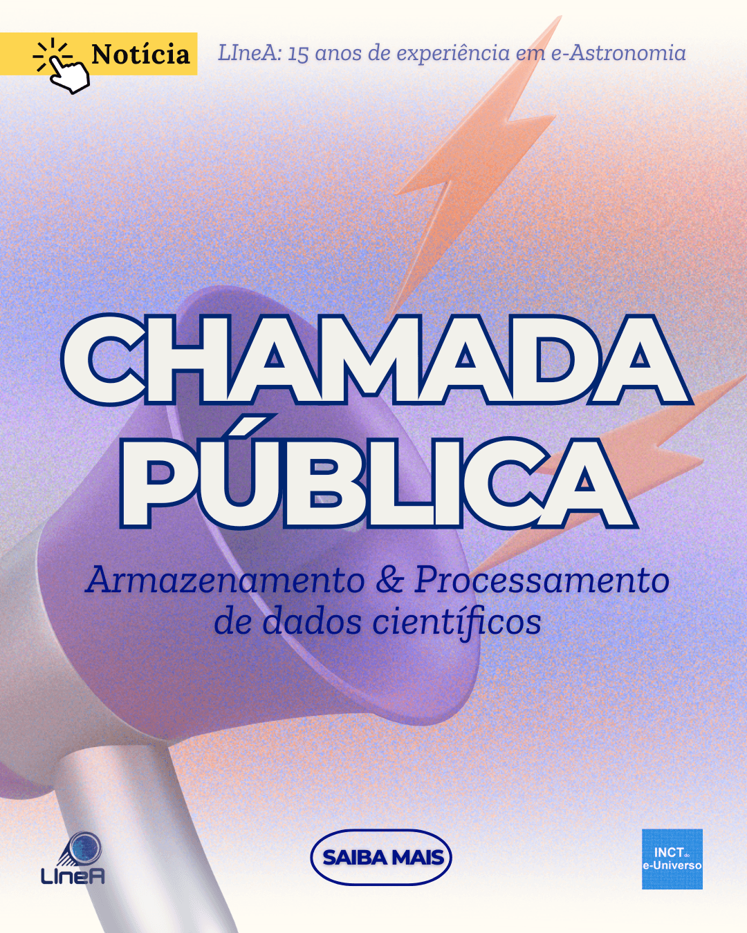 Chamada Pública: Armazenamento e Processamento de Dados Científicos