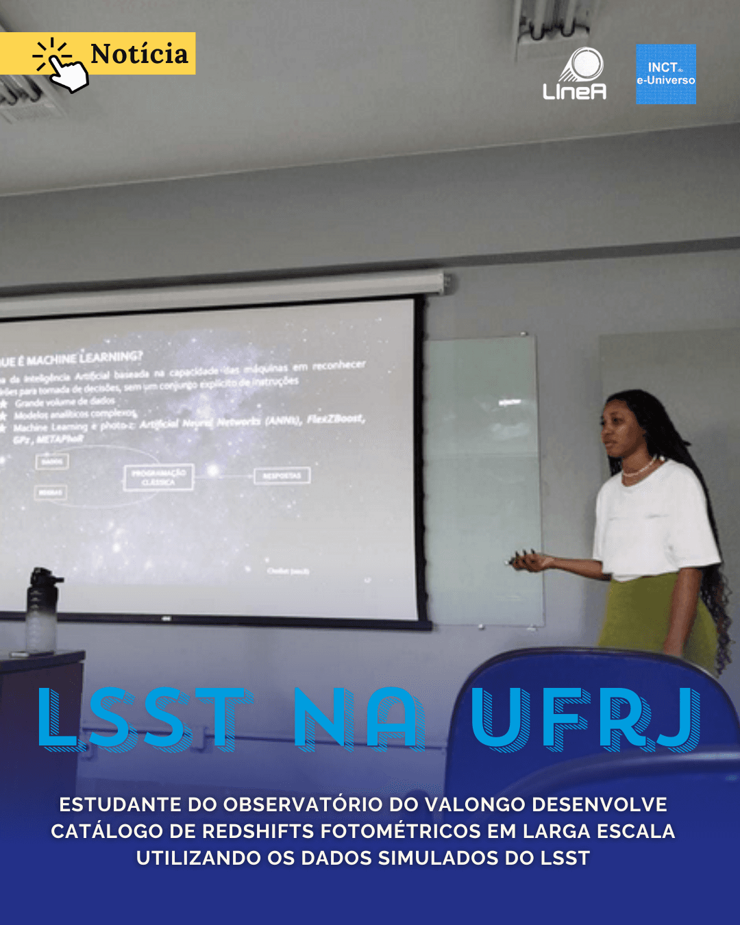 LSST na UFRJ: Estudante do Observatório do Valongo desenvolve (…)