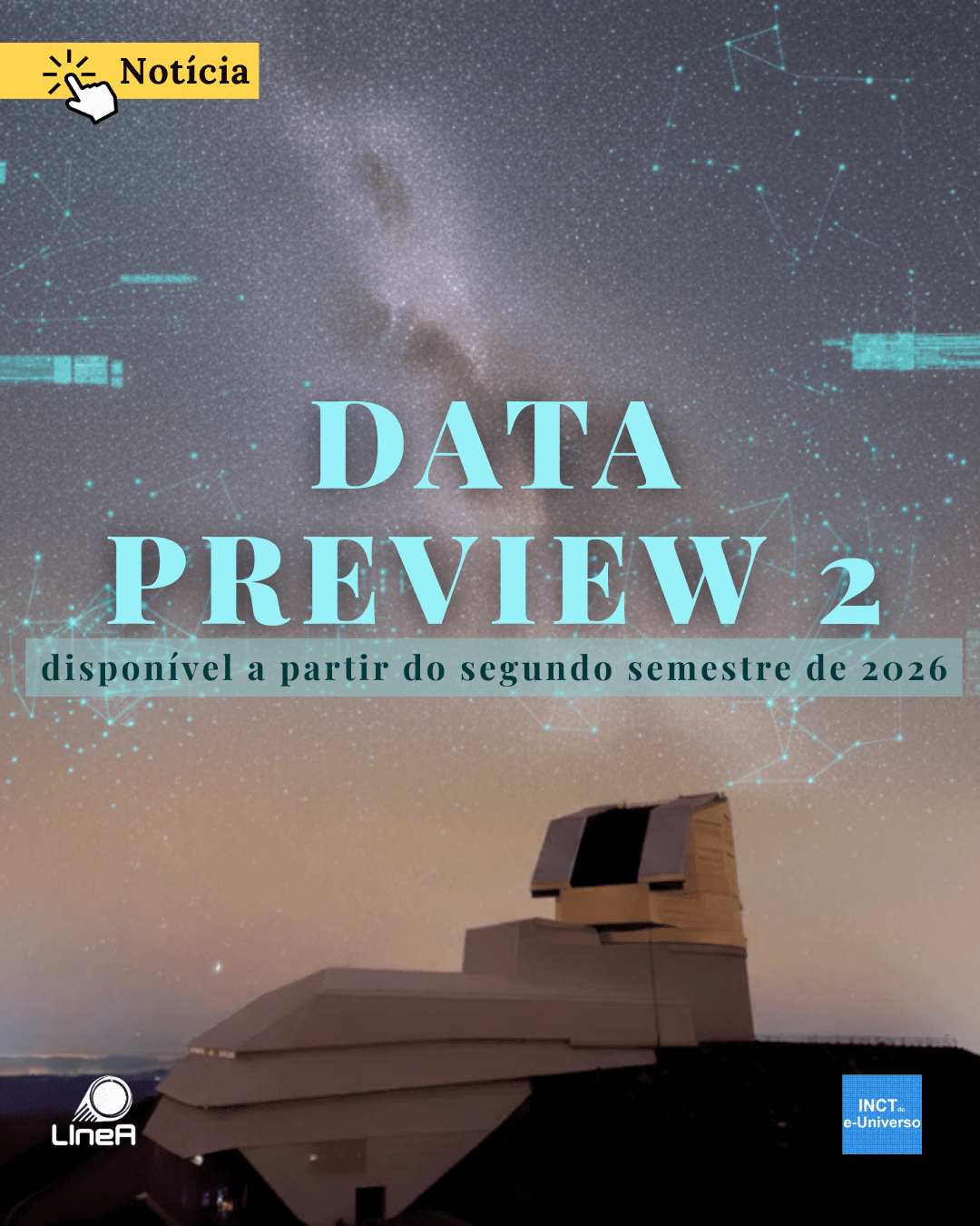 Data Preview 2 disponível a partir do segundo semestre de 2026