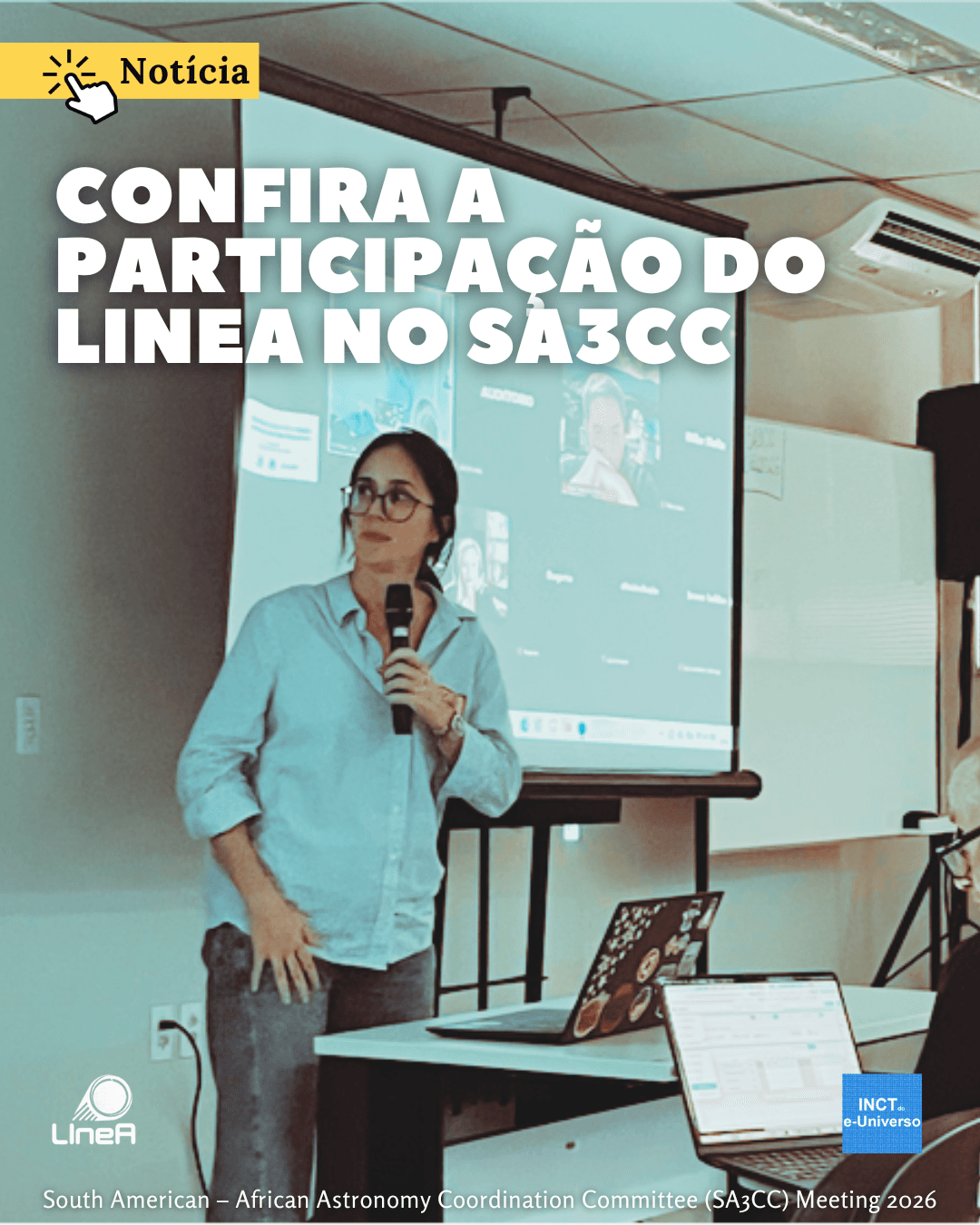 Confira a participação do LIneA no SA3CC