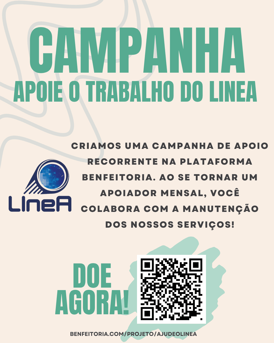 Campanha: apoie o trabalho do LIneA