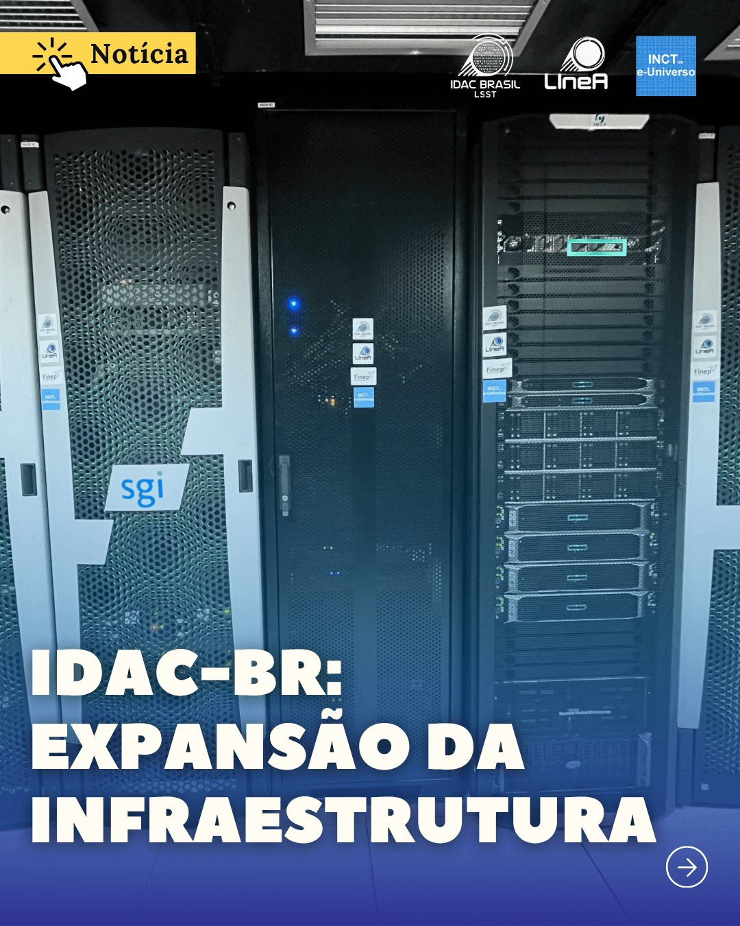 IDAC-BR: Expansão da infraestrutura