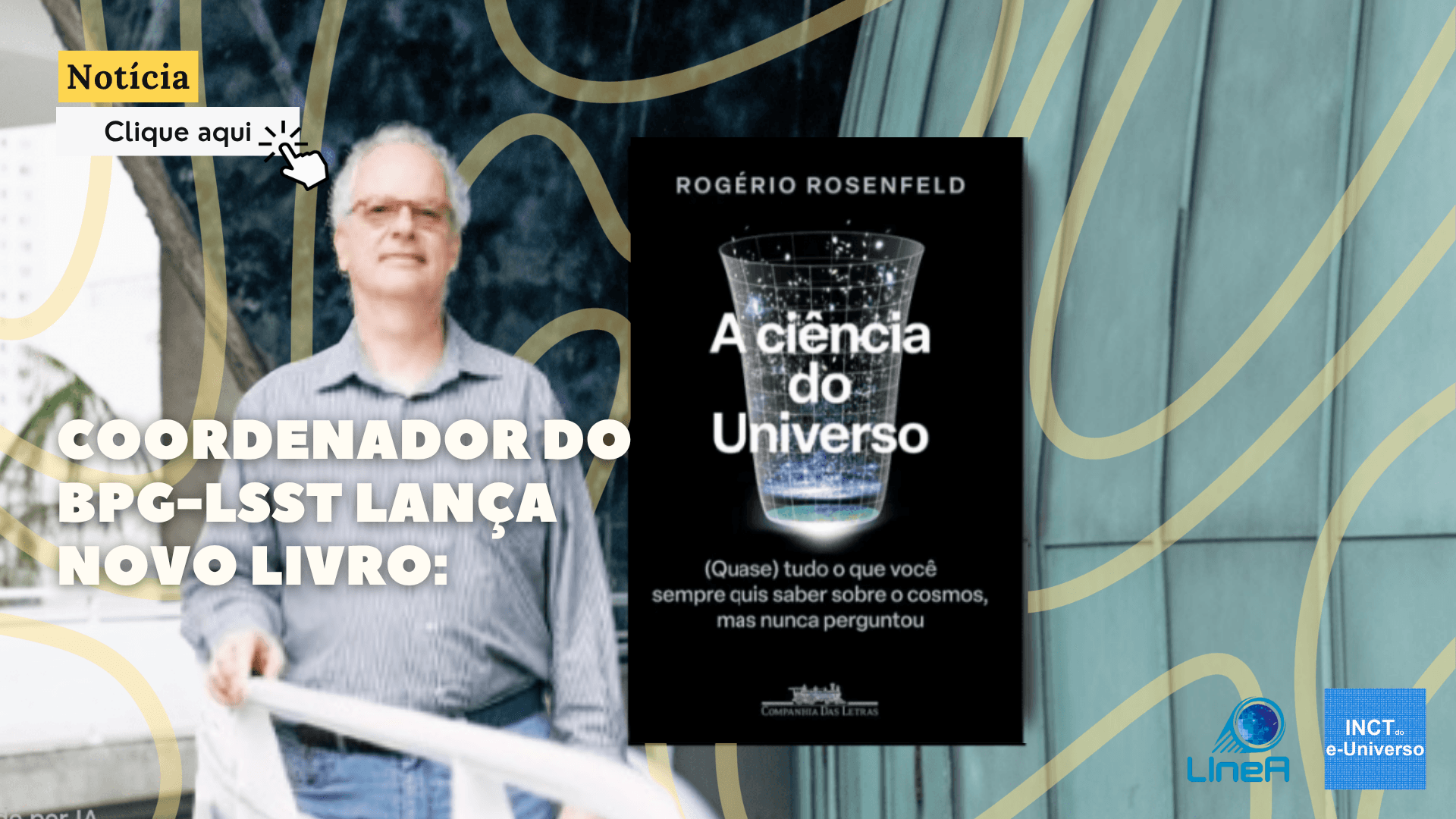 Coordenador do BPG-LSST lança novo livro